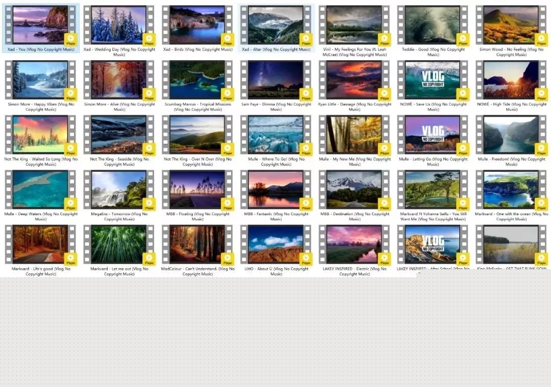 Vlog時代來臨！500首超火無版權專用背景音樂，還不快把握下一個風口？（6.71GB） 百度網盤插圖4