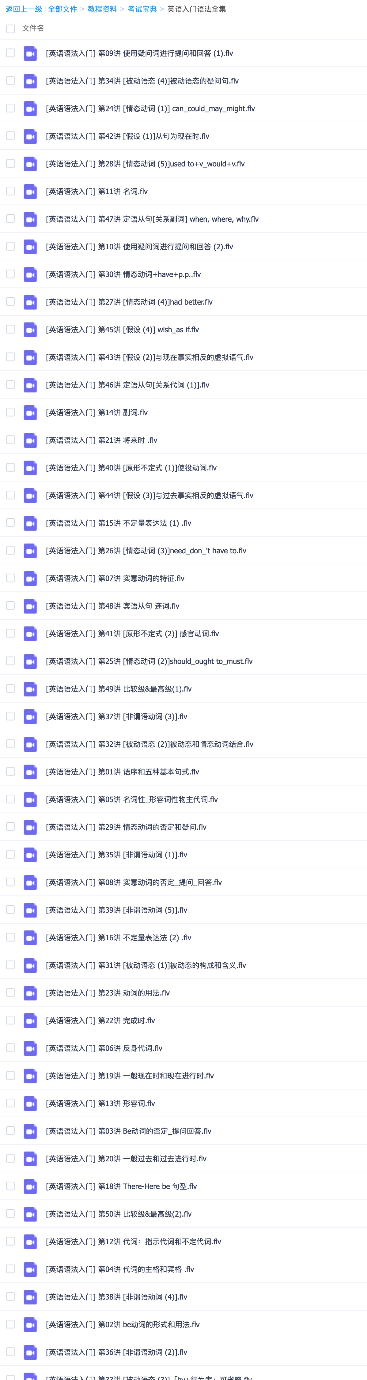 英語入門語法全集百度網盤分享 百度網盤插圖1