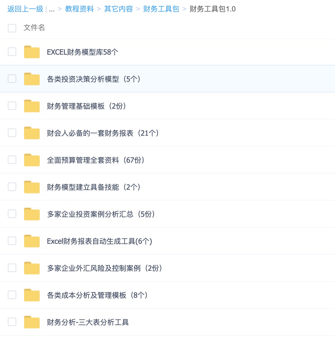 財務工具包1.0-5.0+財務大禮包（常用Excel表格，財務PPT，財務分析等） 百度網盤插圖3