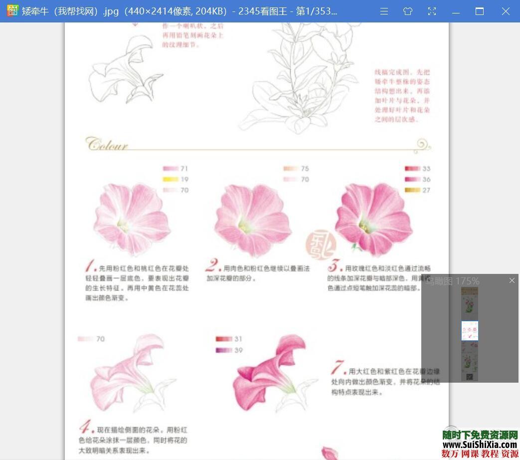 40G最強彩鉛零基礎入門到高手教學教程，包括大量電子書和繪畫視頻_趣資料視頻資源插圖7