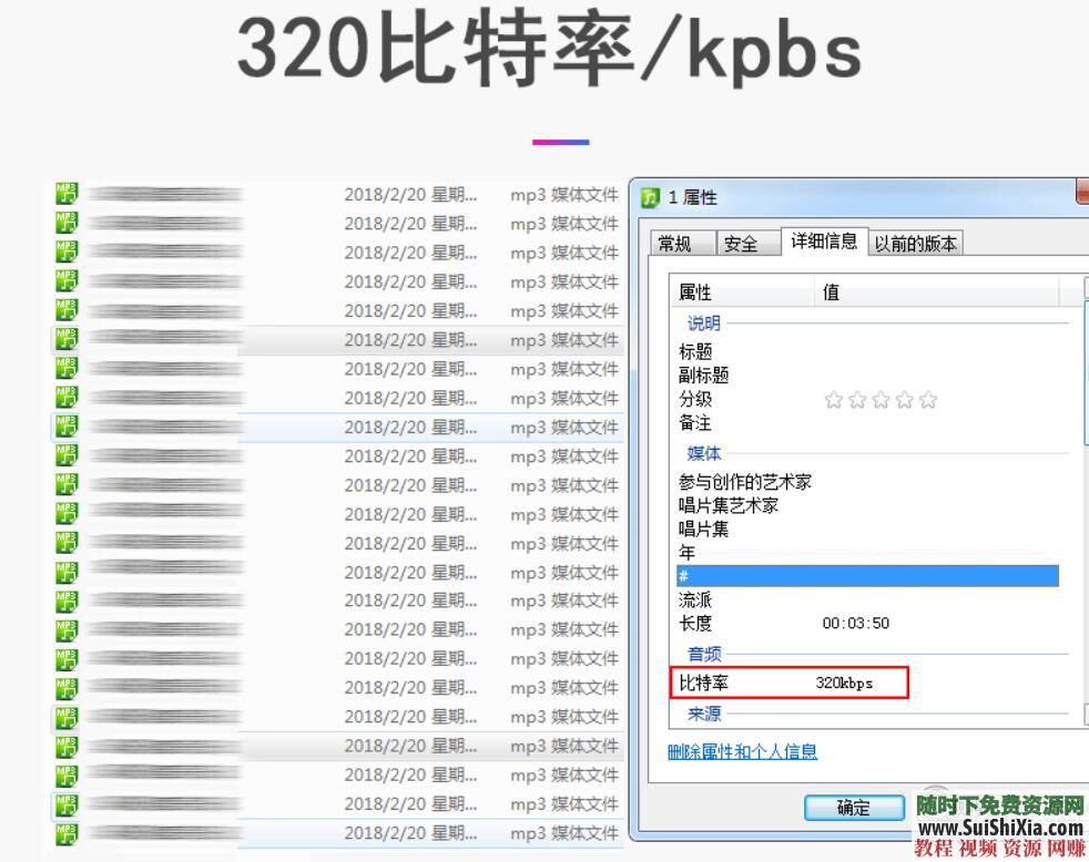 320K無損車載流行MP3音樂舞曲+MP4視頻神曲，共42G幾千首打包分享_趣資料教程資源插圖2