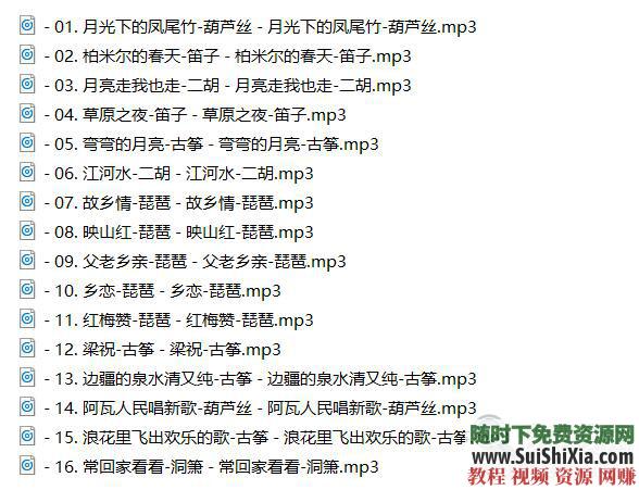 320K無損車載流行MP3音樂舞曲+MP4視頻神曲，共42G幾千首打包分享_趣資料教程資源插圖21