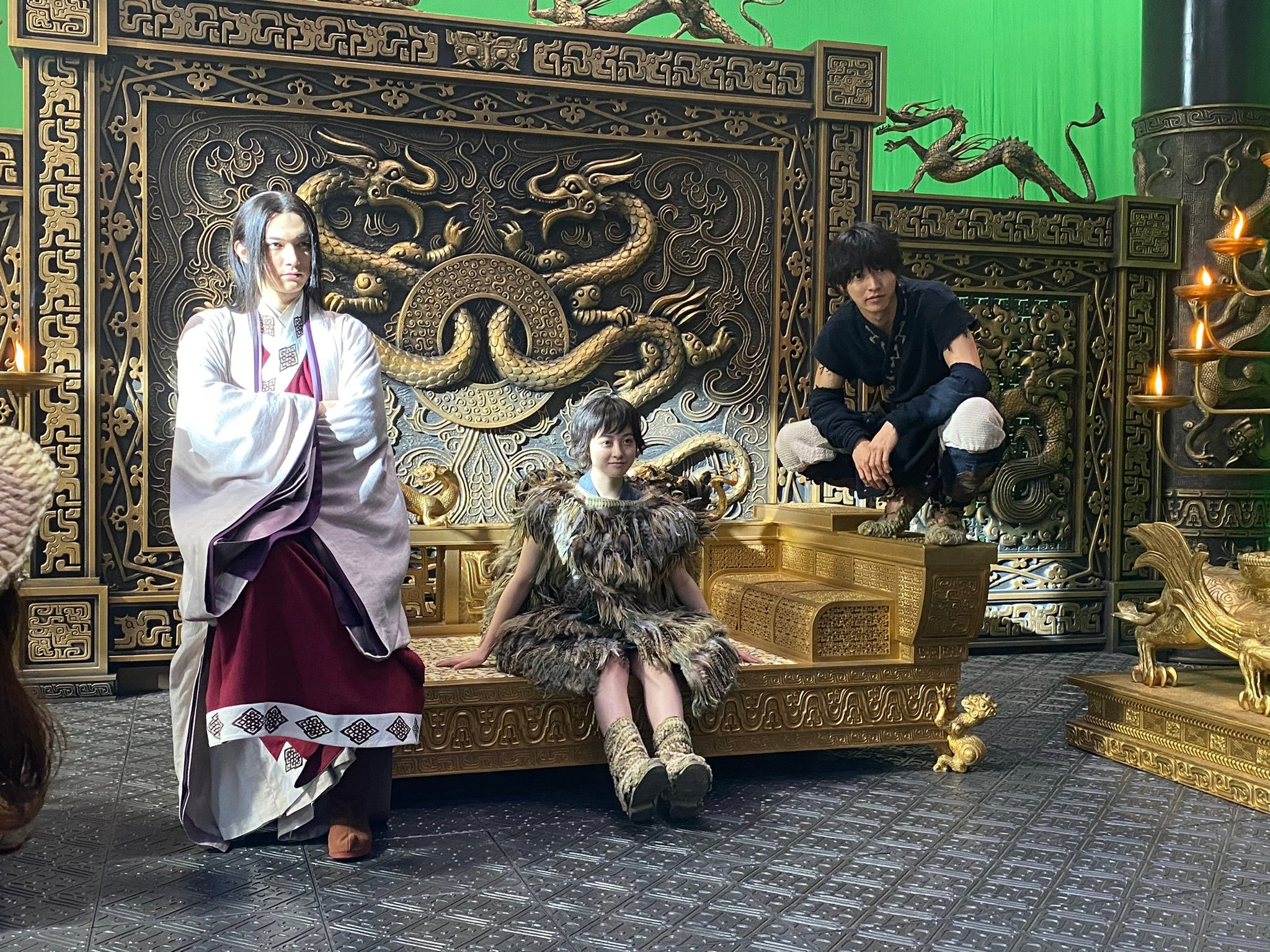 橋本環奈《王者天下2》幕后劇照插圖1