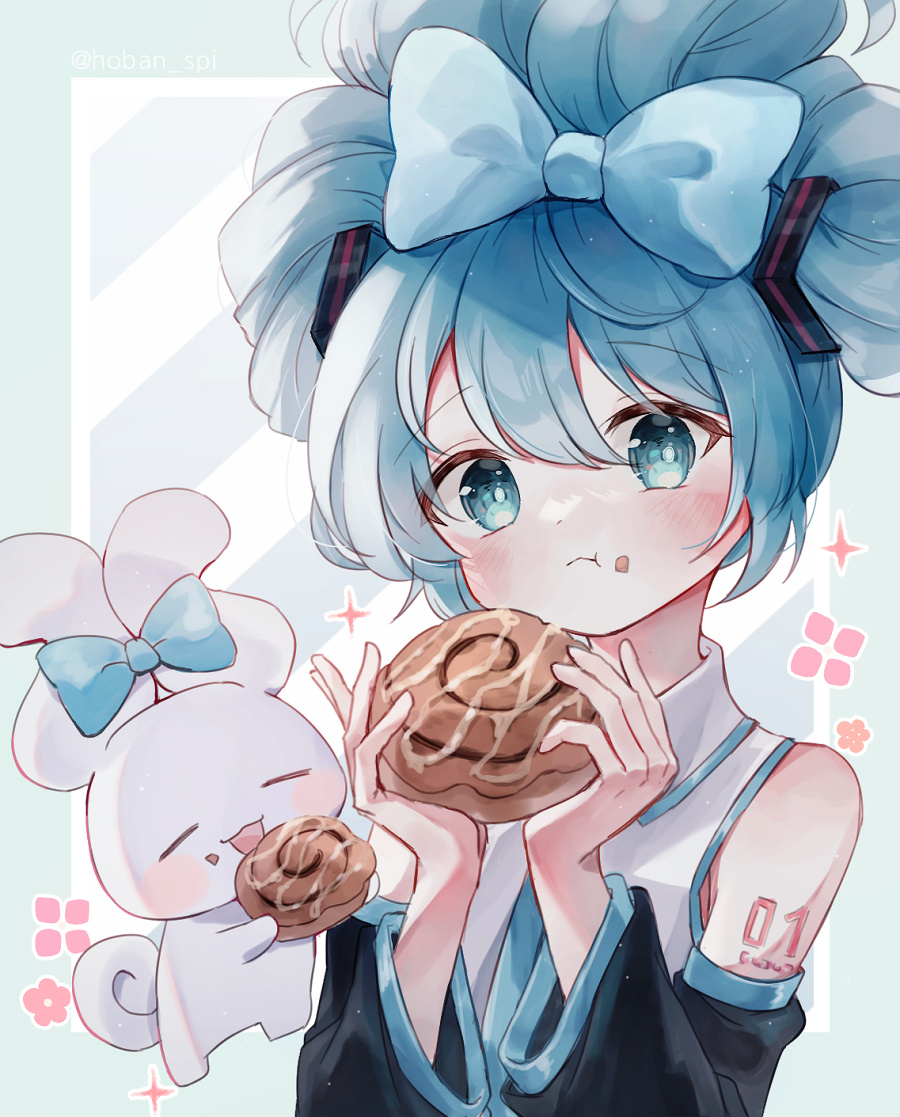 萌萌的玉桂狗初音未來組合登場，雙倍的萌萌氣息超治愈插圖9