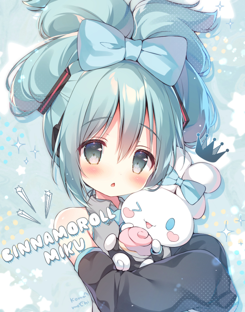 萌萌的玉桂狗初音未來組合登場，雙倍的萌萌氣息超治愈插圖17
