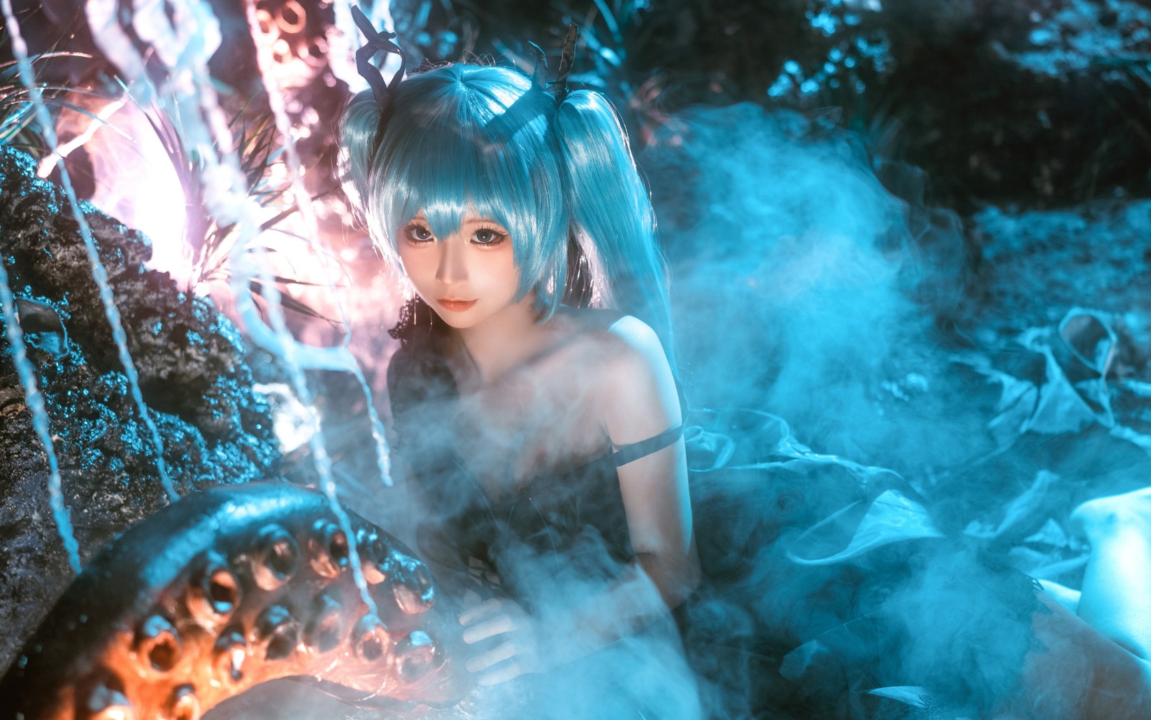 文藝復古！蠢沫沫推出初音未來深海少女主題作品插圖
