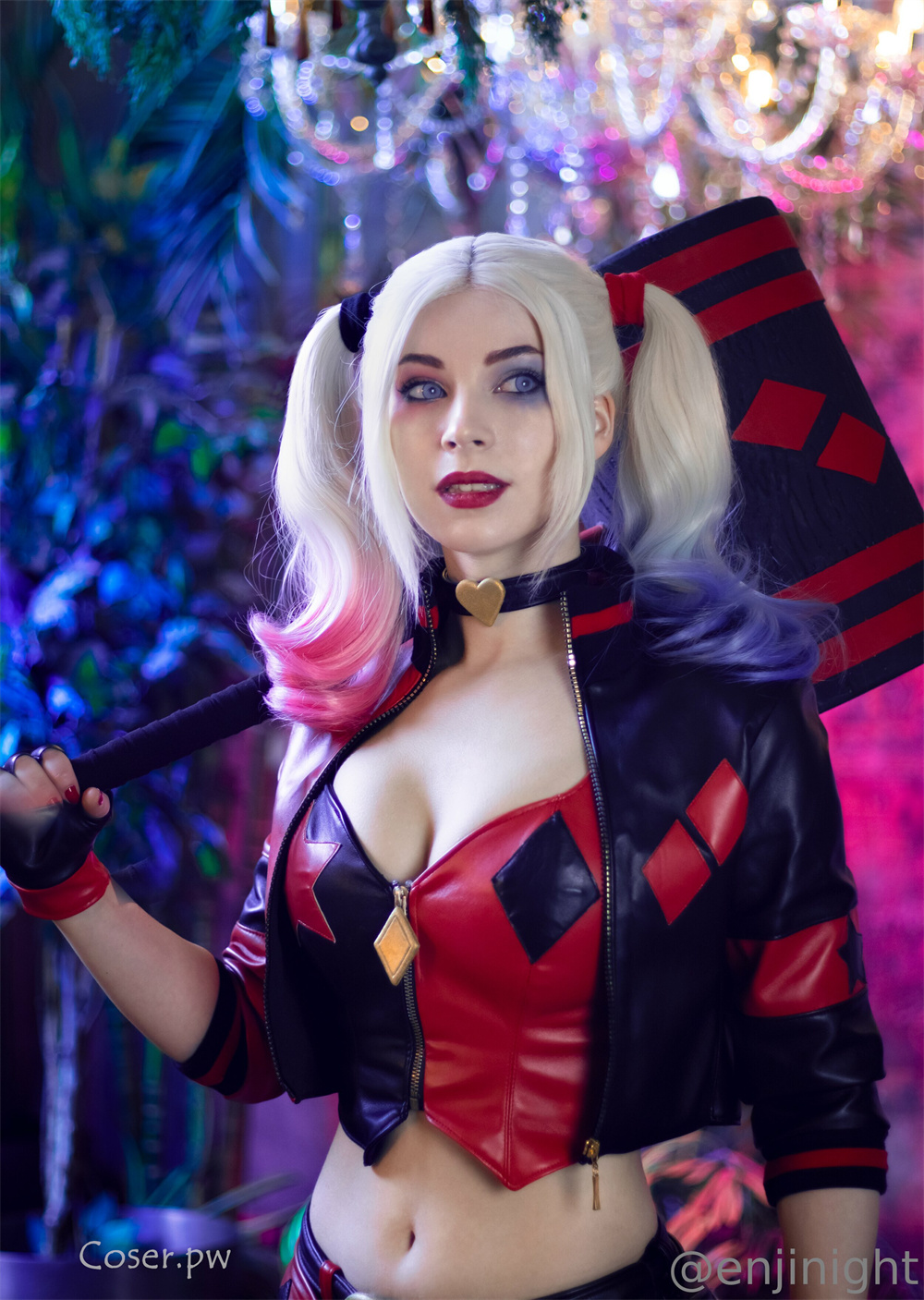 DC漫畫英雄 哈莉·奎茵（Harley Quinn、哈琳·奎澤爾）插圖1