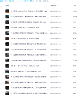 優課小肖達芬奇17高級調色訓練營百度網盤插圖
