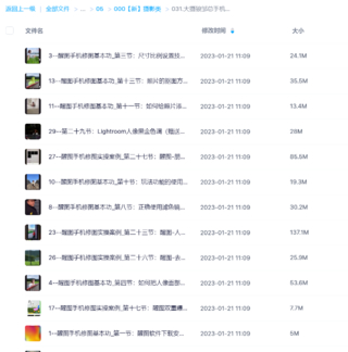 大攝狼?鄒總 手機攝影構圖教程，零基礎學會手機攝影構圖百度網盤插圖