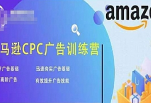 亞馬遜CPC廣告訓練營，夯實廣告基礎，提升廣告技能百度網盤插圖