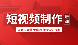短視頻速成課，短視頻實操課短視頻運營百科全書百度網盤插圖