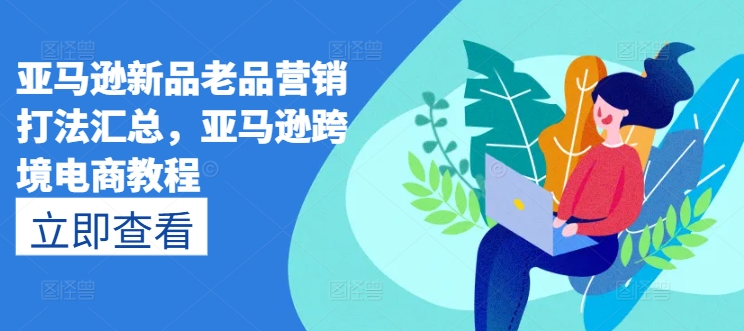 亞馬遜新品老品營銷打法匯總，亞馬遜出海電商教程插圖