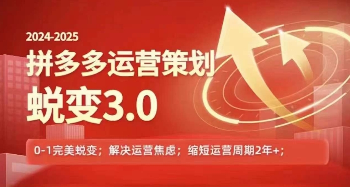 2024-2025拼多多運營策略蛻變3.0，0~1完美蛻變，解決信息焦慮插圖